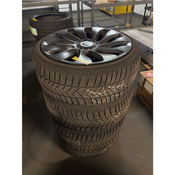 L2 - Tesla Turbine Wheel and Pirelli SottoZero Winter Tire Set