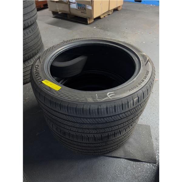 L2 - Set of 2 Kumho Tires - 255/45/R19 104V