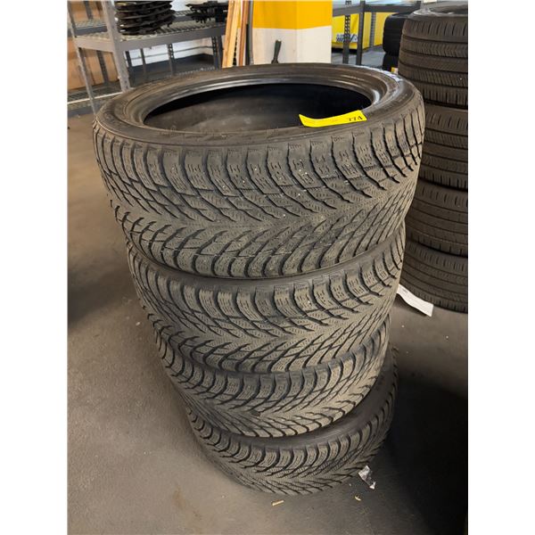 L2 - Set of 4 Nokian Hakkapeliitta Winter Tires - 235/45R18 98T Extra Load