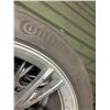 Image 3 : L2 - Set of 4 Continental ProContact RX Tires (255/45R19 104W) Mounted on Tesla Alloy Rims