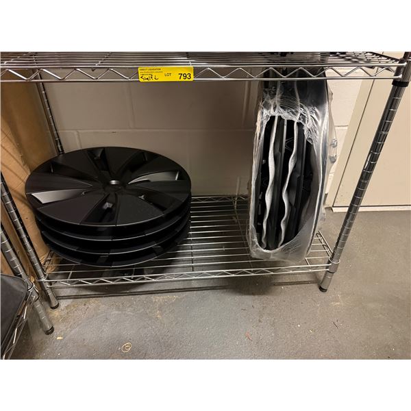 L2 - Set of 8 Tesla Wheel Covers - 1 Brand New Set
