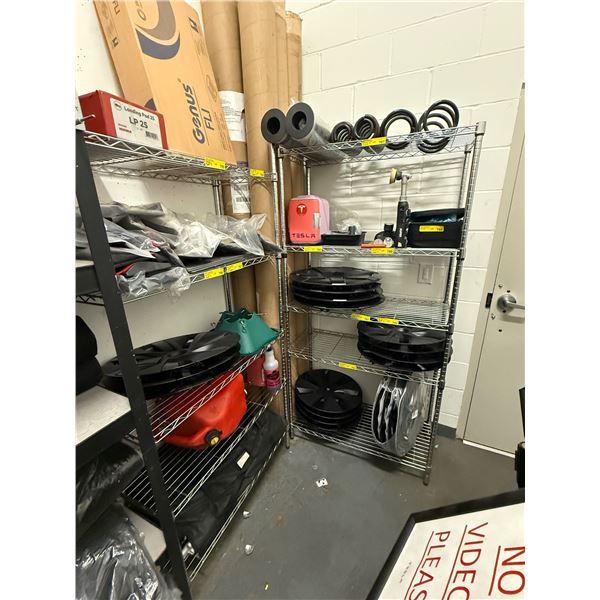 L2 - Set of 2 Uline Chrome Wire Racks