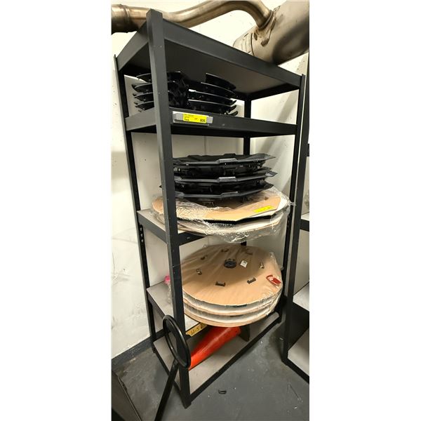 L2 - Heavy-Duty Industrial Metal Storage Racks - Bidder responsible for removal