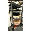 Image 1 : L2 - Rack Lot includes 3 Sets of New Tesla Rim Covers - RACK NOT INCLUDED