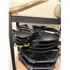 Image 2 : L2 - Rack Lot includes 3 Sets of New Tesla Rim Covers - RACK NOT INCLUDED