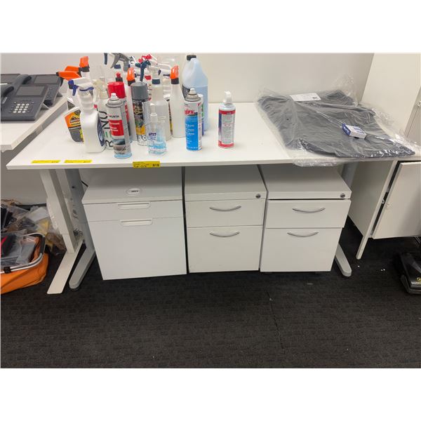 L2 - White Office Workstation Desk