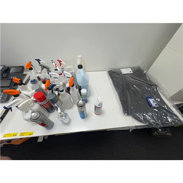 L2 - Bulk Office Supplies Lot: Commercial Cleaning Chemicals, Auto Detailing Sprays, All-Weather Flo
