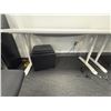 Image 2 : L2 - White Office Workstation Desk & Office Chair