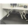 Image 3 : L2 - White Office Workstation Desk & Office Chair