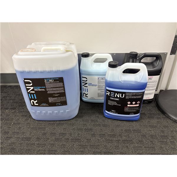 L2 - Assorted AutoRenu Professional Auto Detailing Supplies - 5-Gallon Jug: AutoRenu Waterless Wash 