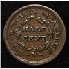 Image 2 : 1853 HALF CENT CH AU