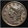 Image 1 : 1838 LARGE CENT XF SCRATCH