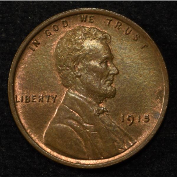 1915 LINCOLN CENT CH BU RB