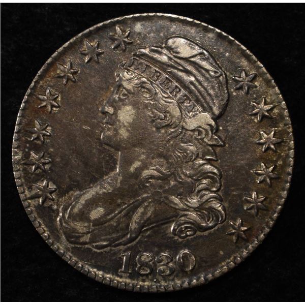 1830 BUST HALF DOLLAR AU