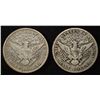Image 2 : 1902 & 1910-S BARBER HALF DOLLARS FINE SCRATCHES
