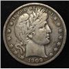 Image 1 : 1909 BARBER HALF DOLLAR VF