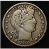 Image 1 : 1910 BARBER HALF DOLLAR FINE