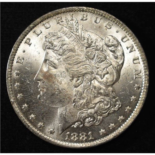1881-O MORGAN DOLLAR BU
