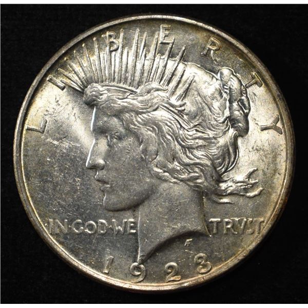 1923-D PEACE DOLLAR BU