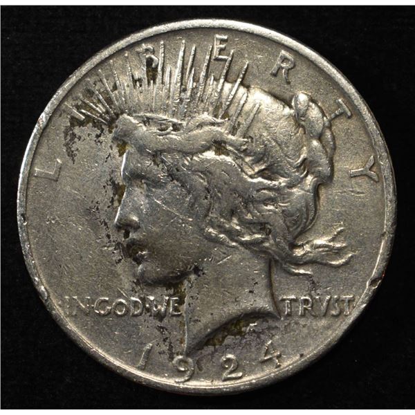 1924 PEACE DOLLAR