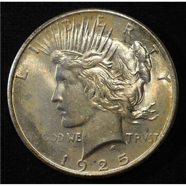 1925 PEACE DOLLAR BU