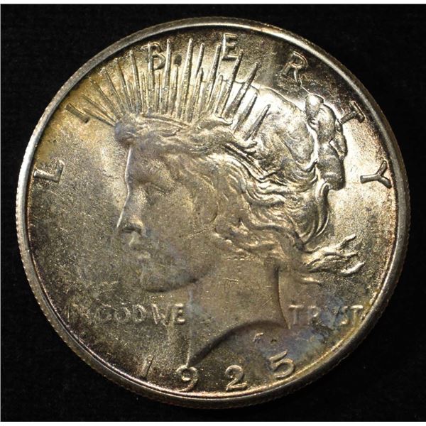1925-S PEACE DOLLAR AU/BU