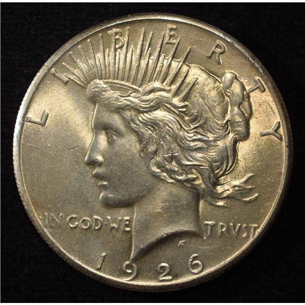 1926 PEACE DOLLAR BU