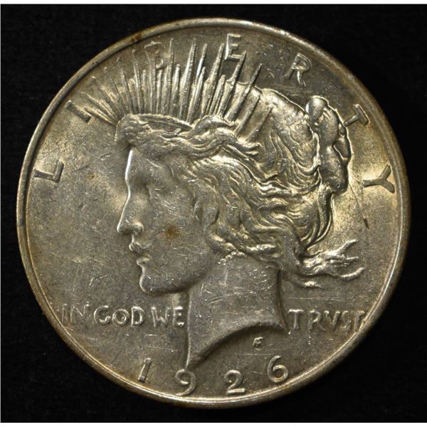 1926-D PEACE DOLLAR CH AU