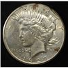 Image 1 : 1927 PEACE DOLLAR AU/BU CLEANED