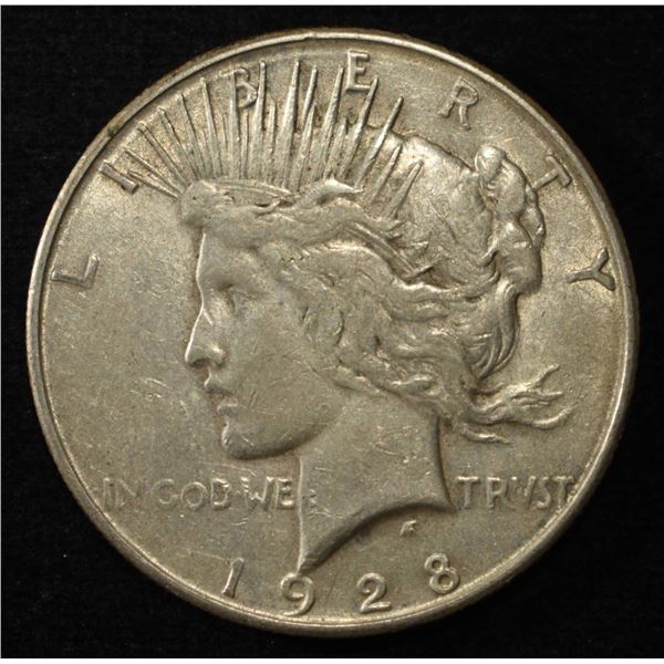 1928-S PEACE DOLLAR XF