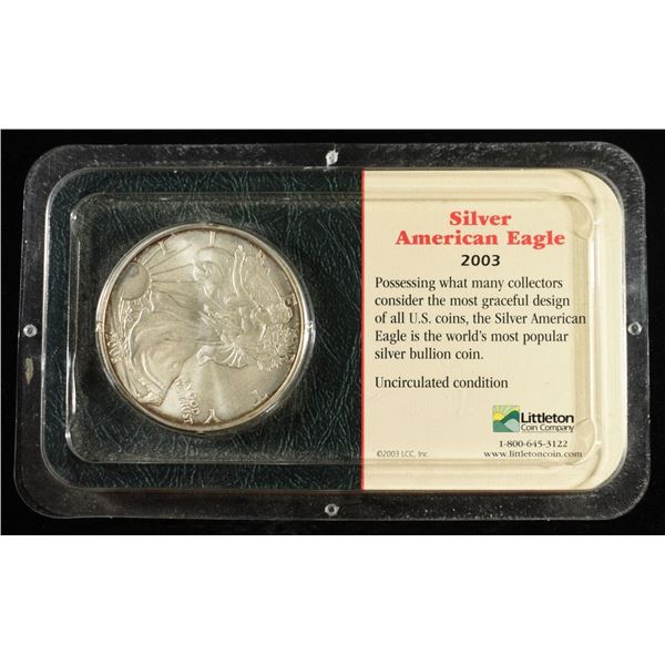 2003 AMERICAN SILVER EAGLE