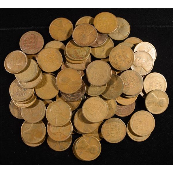 (72) D&S WHEAT CENTS FROM THE TEENS