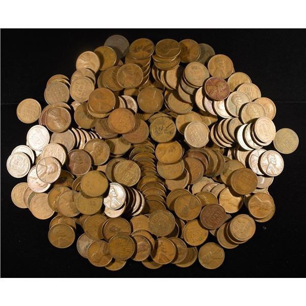 (250) WHEAT CENTS FROM THE 1930'S