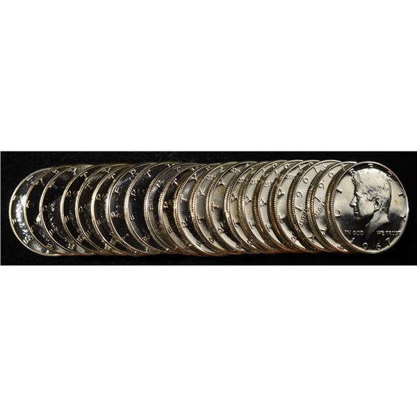 1967 KENNEDY HALF DOLLARS SMS ROLL