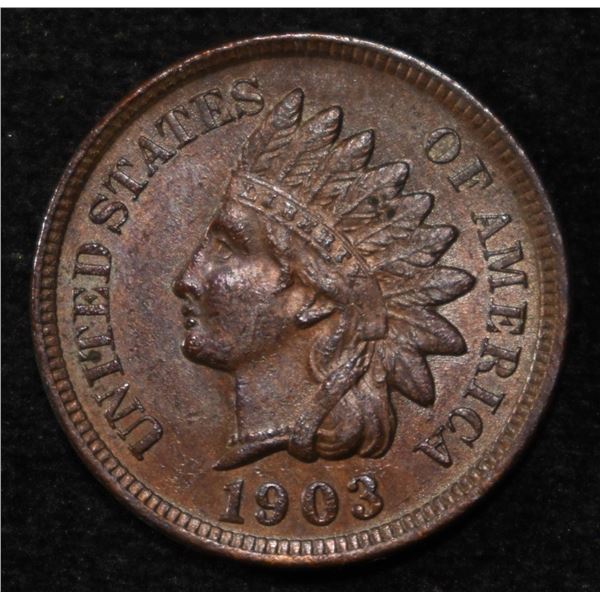 1903 INDIAN HEAD CENT GEM ORIG UNC