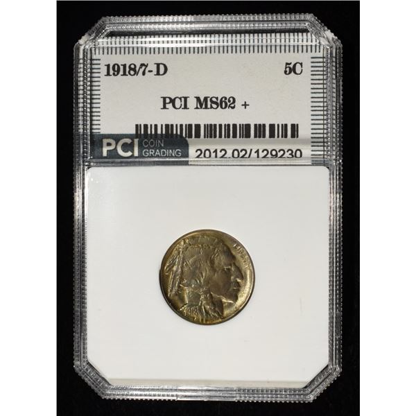 1918/7-D BUFFALO NICKEL PCI BU