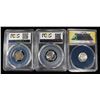 Image 2 : (3) GRADED DIMES LOT