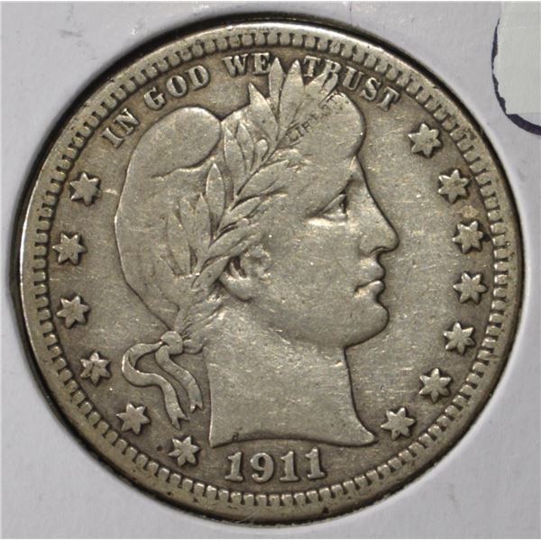 1911 BARBER QUARTER XF