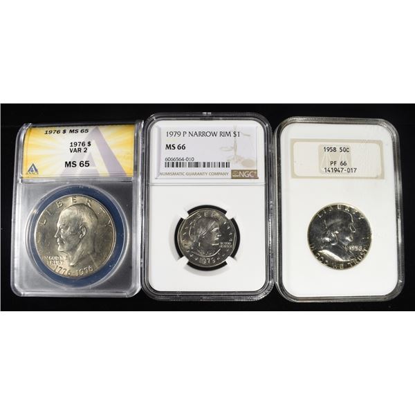 GRADED COLLECTORS LOT