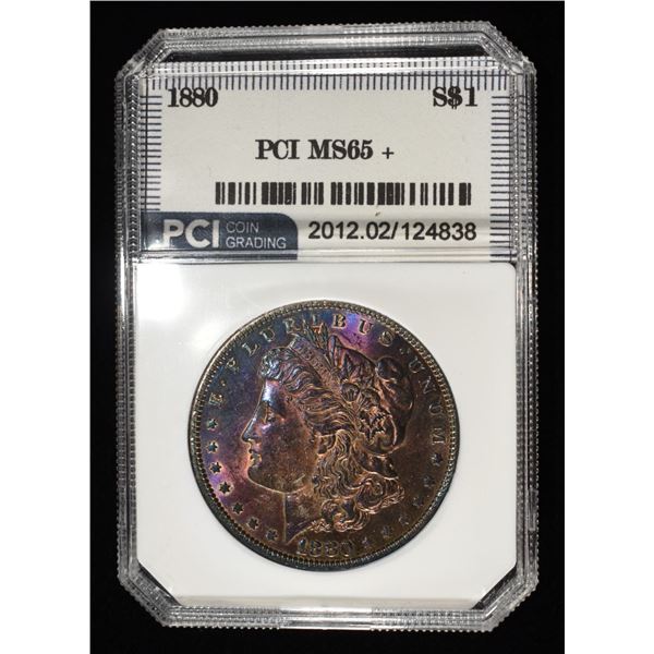 1880 MORGAN DOLLAR PCI GEM BU