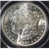 Image 2 : 1881-S MORGAN DOLLAR PCGS MS-62 OLD GREEN HOLDER
