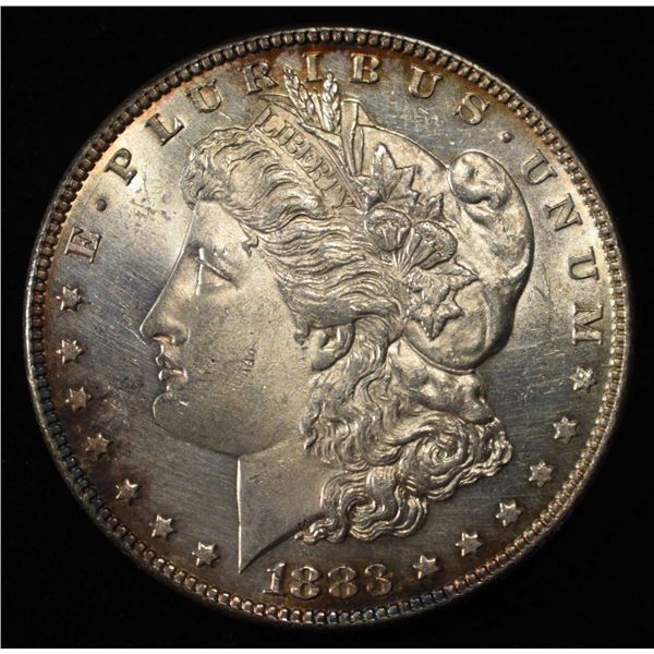 1883 MORGAN DOLLAR CH BU PL