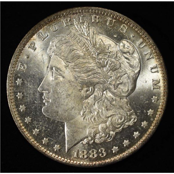 1883-O MORGAN DOLLAR PL CH BU