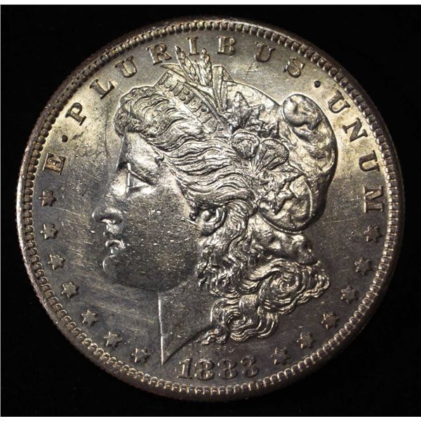 1883-S MORGAN DOLLAR SHARP BU