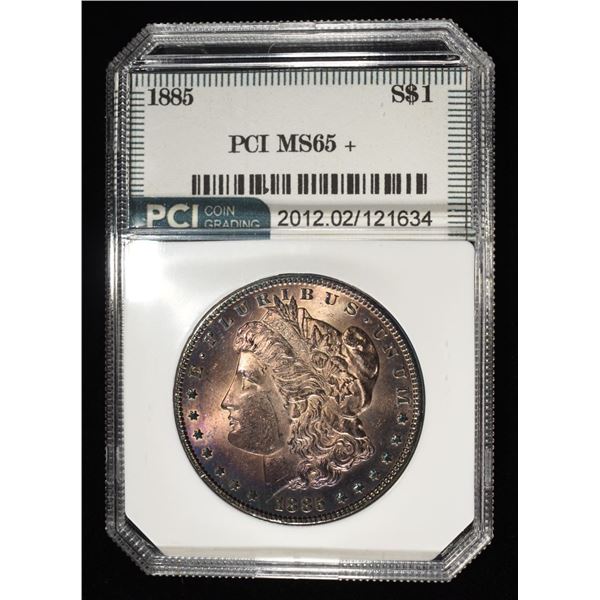 1885 MORGAN DOLLAR PCI GEM BU