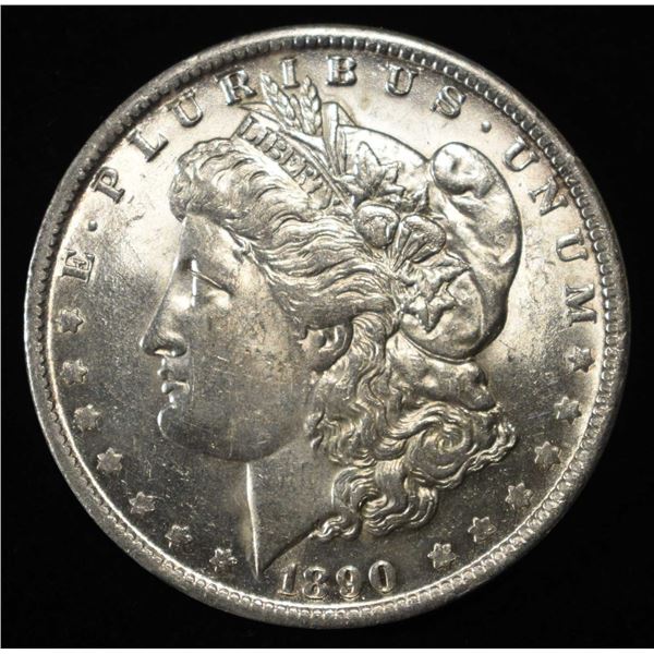 1890-O MORGAN DOLLAR BU