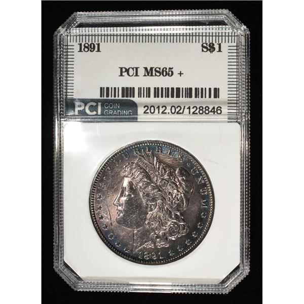 1891 MORGAN DOLLAR PCI GEM BU