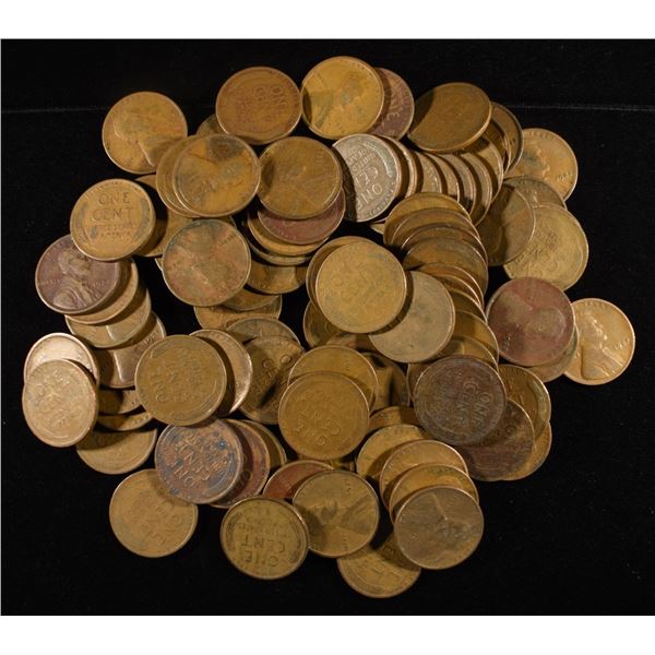 (90) WHEAT CENTS FROM THE 20'S