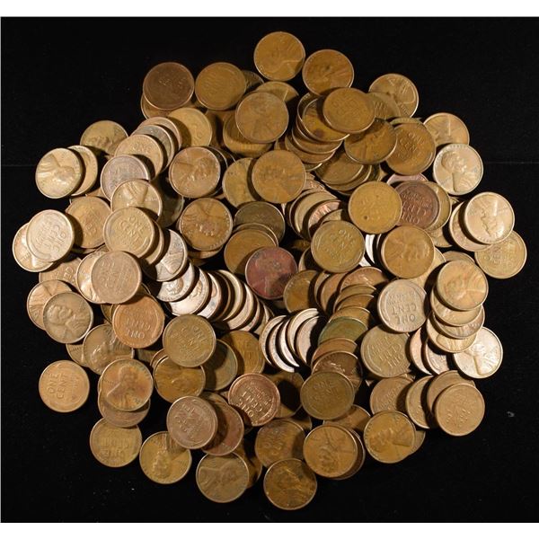 200 "S" MINT WHEAT CENTS