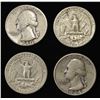Image 2 : (20) 90% SILVER WASHINGTON QUARTERS